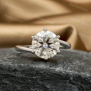 NEW Certified 3 ct. t.w. Moissanite Band Ring